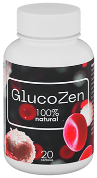 GlucoZen cápsulas naturales para el control del azúcar en sangre - envase oficial